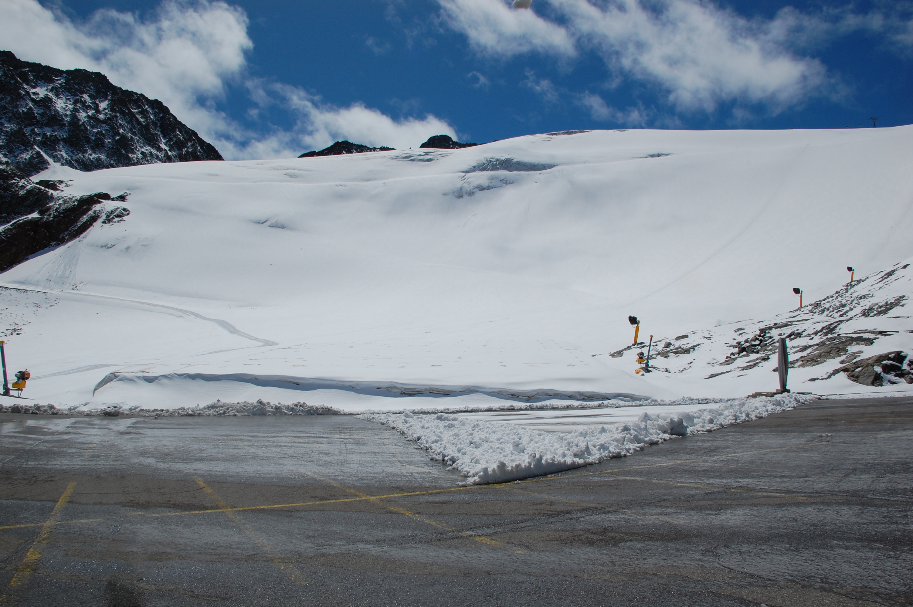 Rettenbachbachferner Glacier, Rettenbach, Tyrol, AT