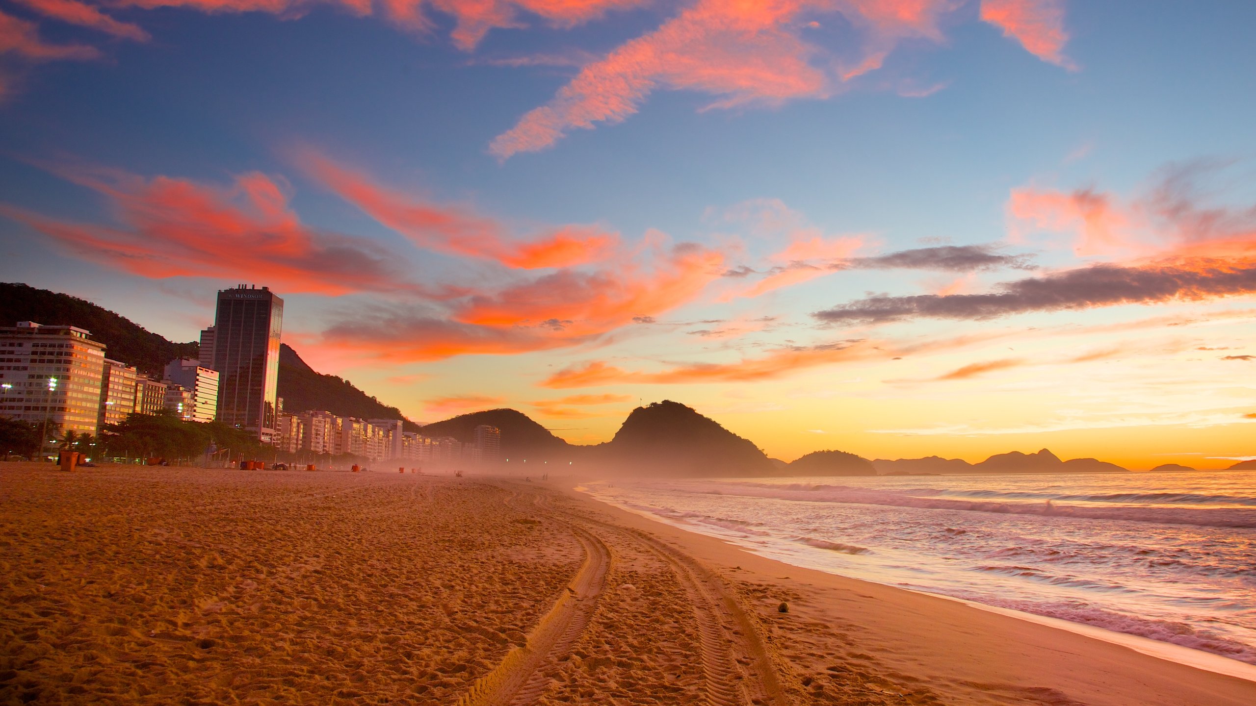 Copacabana Beach, Rio de Janeiro, State of Rio de Janeiro, BR
