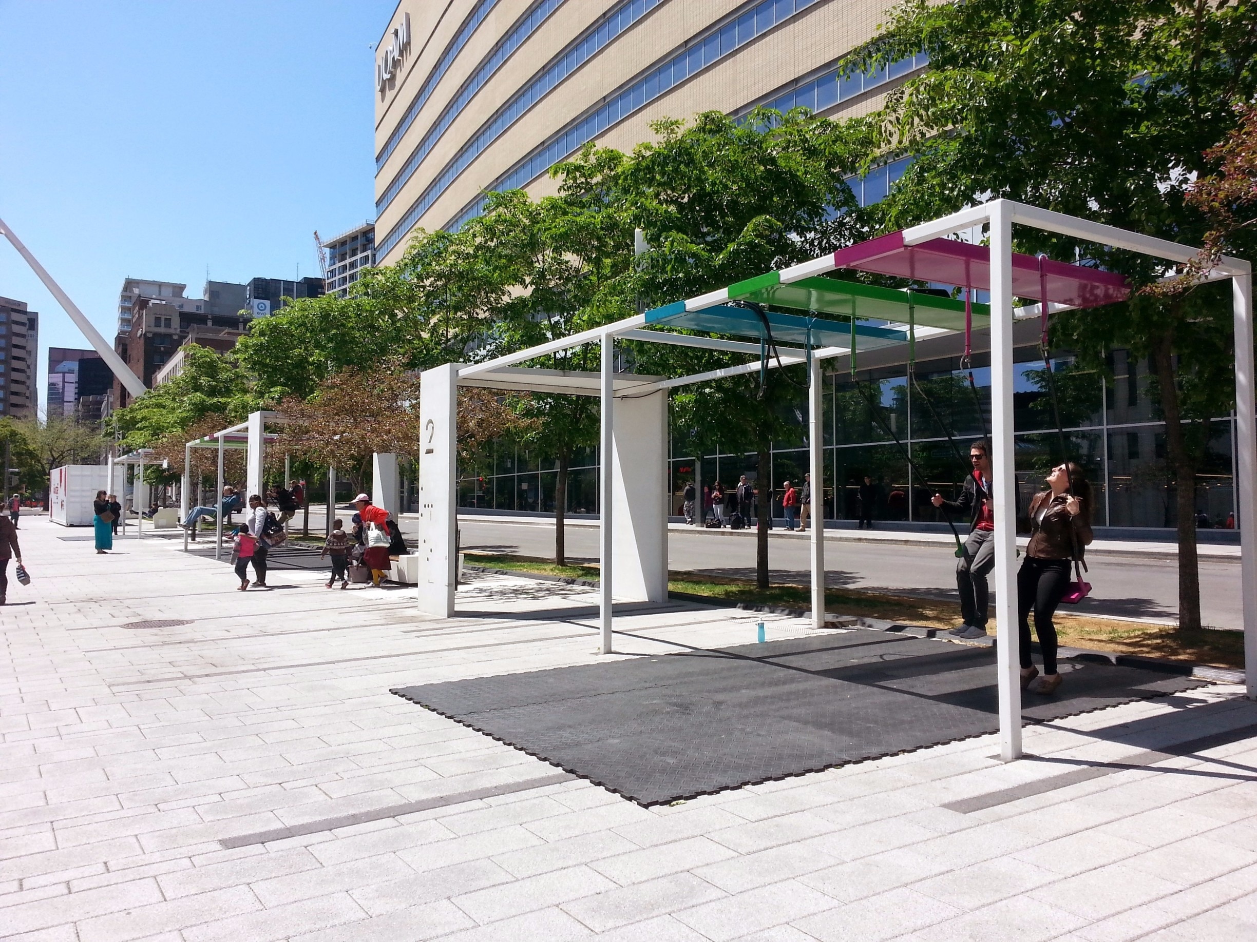 Place-des-Arts Station, Montréal, Québec, CA