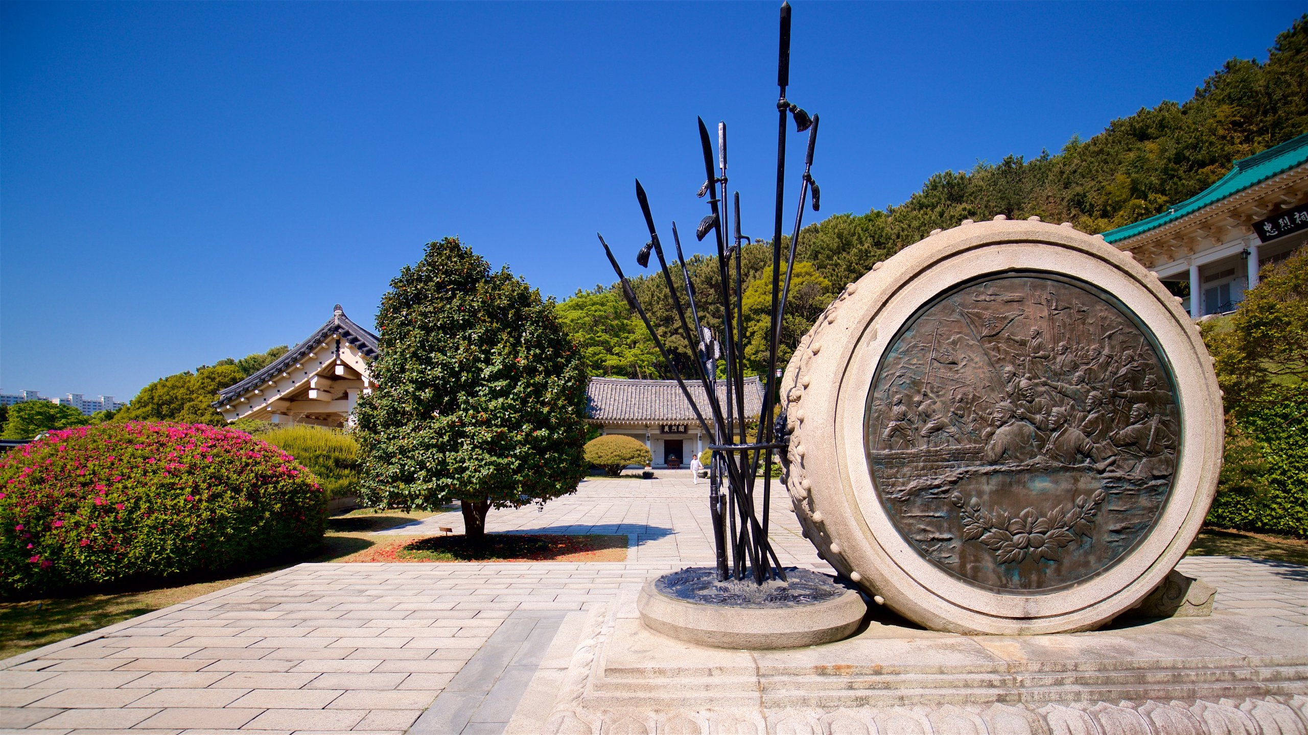 The north side of the Sajik Baseball Stadium, Busan, KR