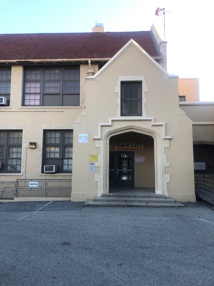 Rose City High School, Pasadena, California, US