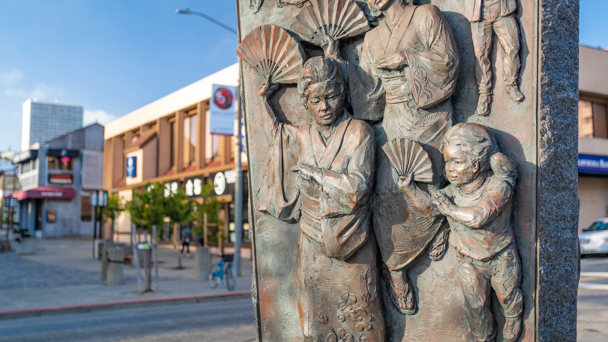 Japantown Peace Plaza, San Francisco, California, US
