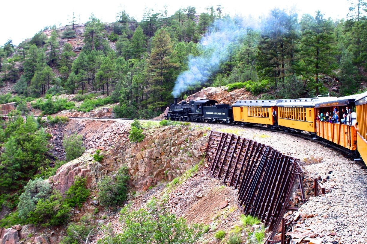 Durango and Silverton Narrow Gauge Railroad, Colorado, US