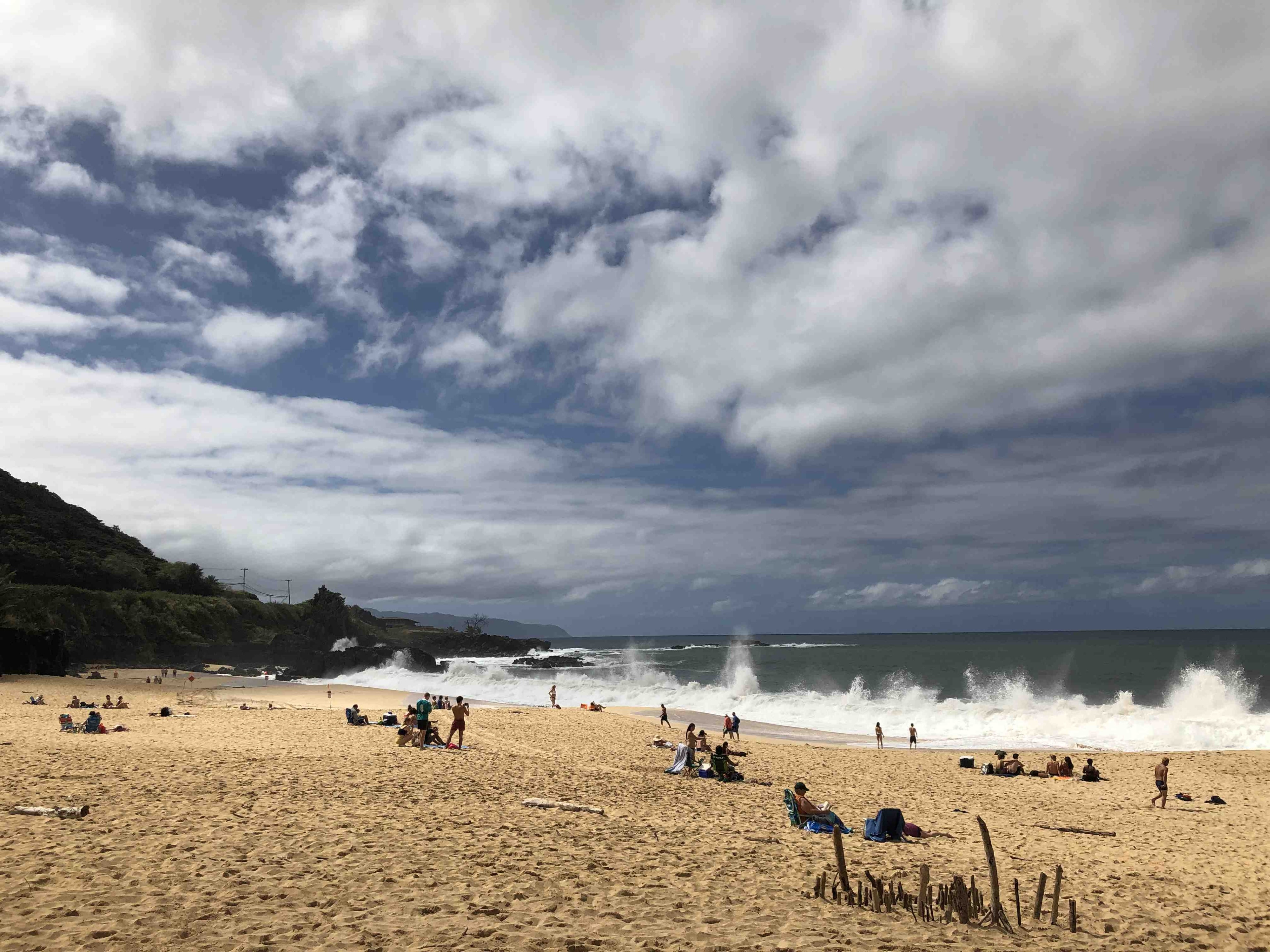 Waimea Bay Beach Park, Haleiwa, Hawaii, US