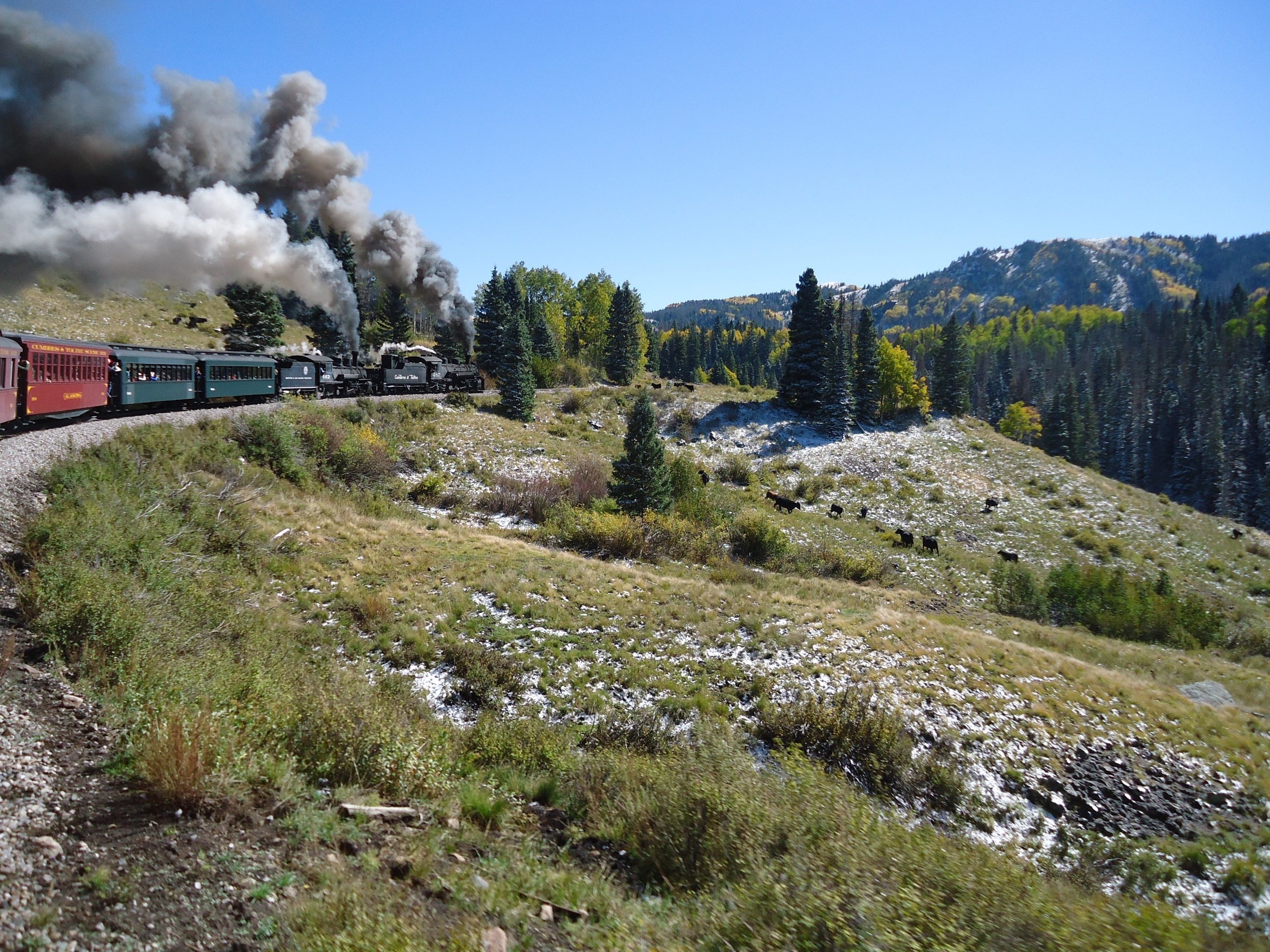 Cumbres & Toltec Scenic Railroad, Chama, New Mexico, US
