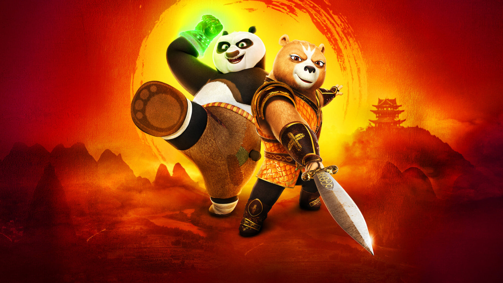 Kung Fu Panda: The Dragon Knight poster