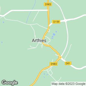 Route Départementale 983, Arthies, Île-de-France, FR