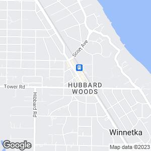 Panera Bread Company--formerly Hubbard Woods Pharmacy, Winnetka, Illinois, US