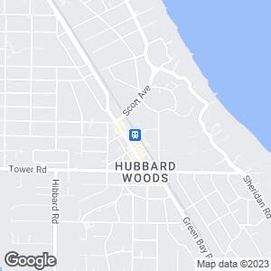 Hubbard Woods Metra Station, Winnetka, Illinois, US