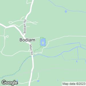 Bodiam Castle, Robertsbridge, England, GB