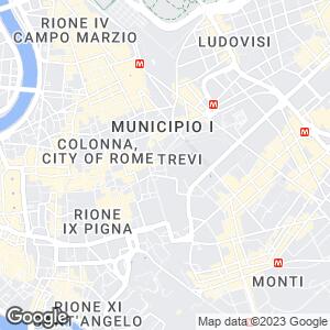 Presidential Palace and Vicolo Scanderbeg, Rome, Roma, Lazio, IT
