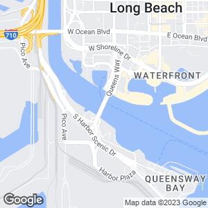 Queensway Bridge, Long Beach, California, US