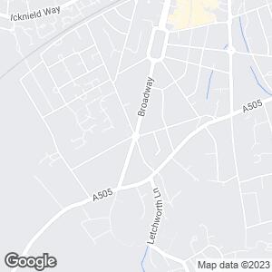 Sollershott Circus, Letchworth Garden City, England, GB