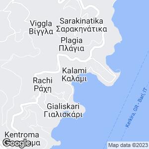 Kalami Bay, Corfu, Kalami, Kerkira, GR