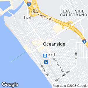 Coastal waters, Oceanside, California, US