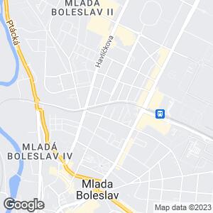 Palackého Street, Mladá Boleslav, Středočeský kraj, CZ