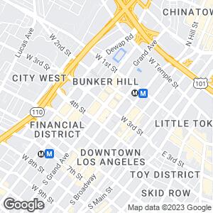 Third Street Tunnel, Bunker Hill, Los Angeles, California, US