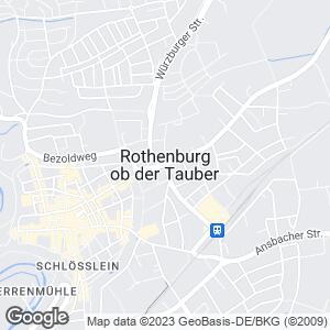 Rothenburg ob der Tauber, Bavaria, DE