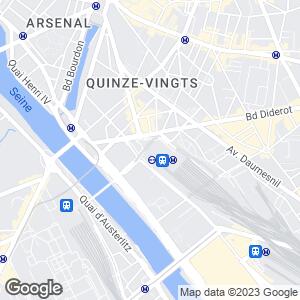 Escalier du restaurant Le Train Bleu, gare de Lyon, Paris, Île-de-France, FR