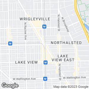 Clark St & Roscoe St, Chicago, Illinois, US