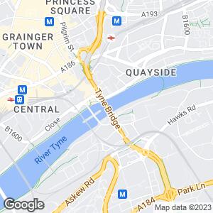 Tyne Bridge, Newcastle upon Tyne, Tyne and Wear, GB