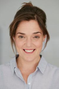 Marie-Michelle Garon as Fraught Mother Looking for Boat Boy in Beau Is Afraid (04/2023)