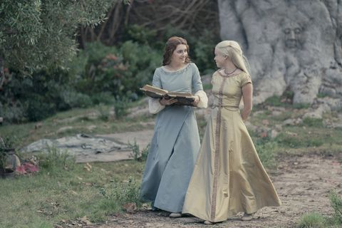 Young Rhaenyra and Alicent