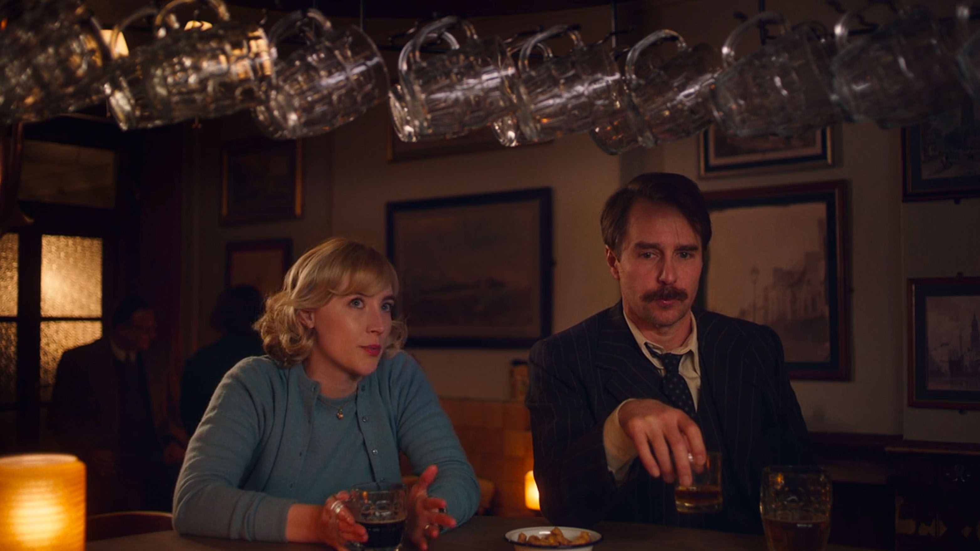 Stoppard and Stalker have a night cap