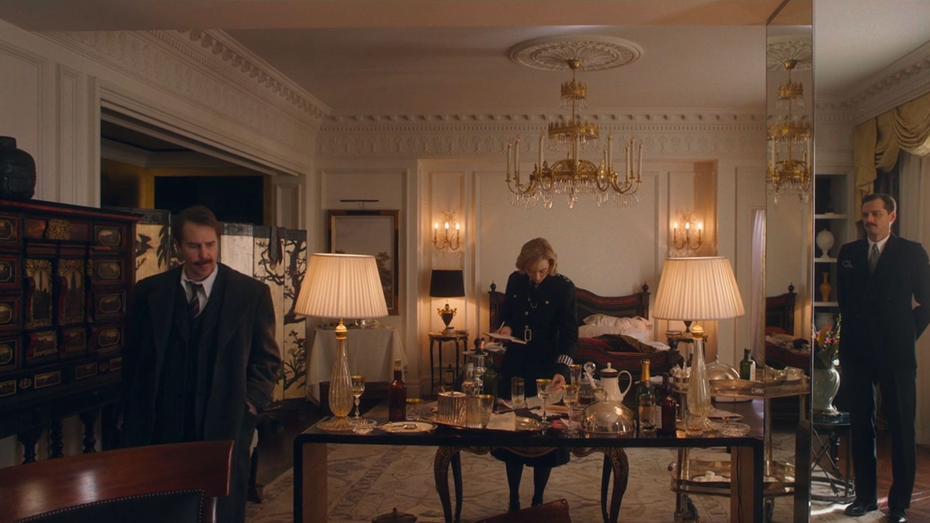 Kopernick's hotel room